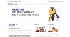 Desktop Screenshot of meridian-mortgages.co.uk